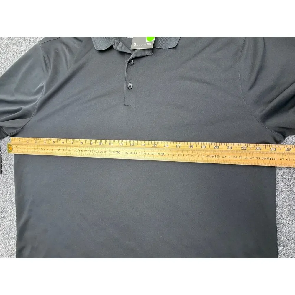 Nike Mens XL Black Dri-FIT Golf Polo Shirt Short Sleeve NWT NEW
